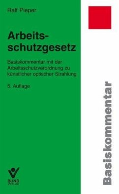 Cover Arbeitsschutzgesetz