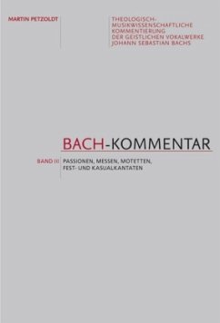 Bach-Kommentar - Band 3 / Bach-Kommentar Bd.3 - Petzoldt, Martin