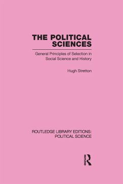The Political Sciences Routledge Library Editions - Stretton, Hugh
