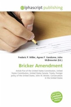 Bricker Amendment