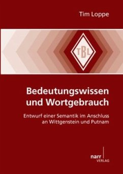 Bedeutungswissen und Wortgebrauch - Loppe, Tim