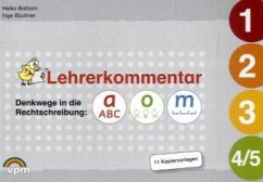 Denkwege in die Rechtschreibung, Lehrerkommentar - Büchner, Inge;Balhorn, Heiko