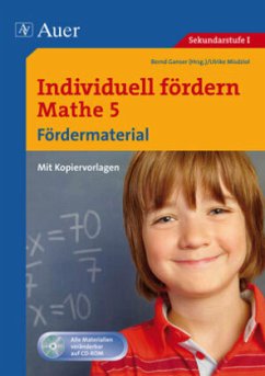 Cover Individuell fördern Mathe 5, Fördermaterial, m. 1 CD-ROM / Individuell fördern Mathe