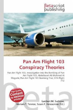 Pan Am Flight 103 Conspiracy Theories