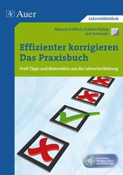 Effizienter korrigieren - Das Praxisbuch - Fröhlich, Melanie;Rattay, Cathrin;Schneider, Jost