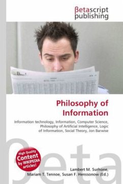 Philosophy of Information