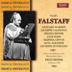 Verdi/Falstaff 1949 - Warren/Valdengo/Stafano/Reiner/Met