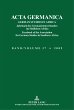 ACTA GERMANICA - Bild 1