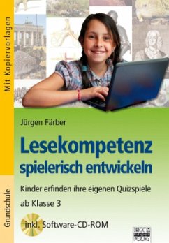 Cover Lesekompetenz spielerisch entwickeln, m. CD-ROM