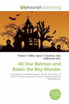 All Star Batman and Robin the Boy Wonder