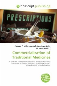 Cover Commercialization of Traditional Medicines