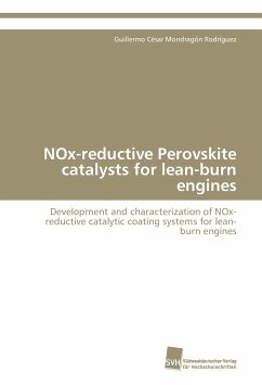 NOx-reductive Perovskite catalysts for lean-burn engines - Mondragón Rodríguez, Guillermo César