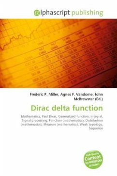 Dirac delta function