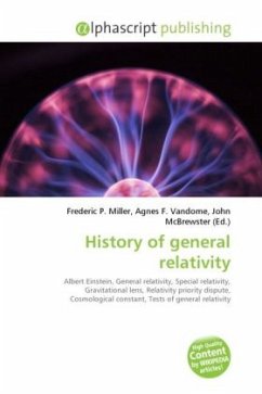 History of general relativity