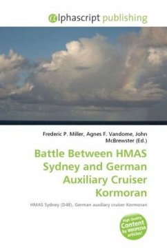 Battle Between HMAS Sydney and German Auxiliary Cruiser Kormoran