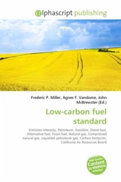 Low-carbon fuel standard