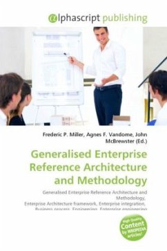 Generalised Enterprise Reference Architecture and Methodology