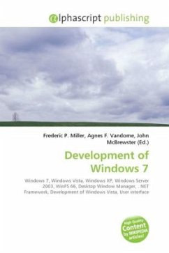 Development of Windows 7