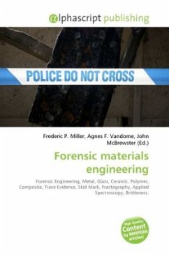 Cover Forensic materials engineering