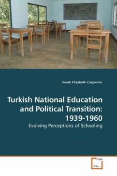Cover Turkish National Education and Political Transition: 1939-1960