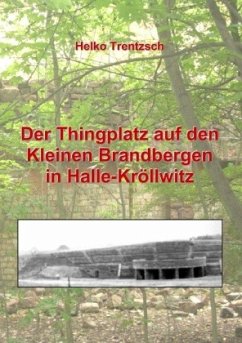 Der Thingplatz auf den Kleinen Brandbergen in Halle-Kröllwitz - Trentzsch, Helko