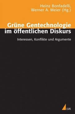 Cover Grüne Gentechnologie im öffentlichen Diskurs