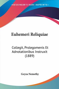 Cover Euhemeri Reliquiae