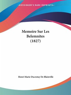 Memoire Sur Les Belemnites (1827)