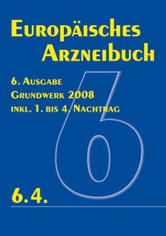 Europäisches Arzneibuch 6. Ausgabe 2008 inkl. Nachtrag 6.4 CD-ROM - Europäisches Arzneibuch 6. Ausgabe 2008 inkl. Nachtrag 6.4 CD-ROM Amtliche deutsche Ausgabe