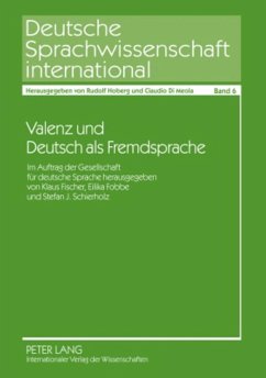 Valenz und Deutsch als Fremdsprache