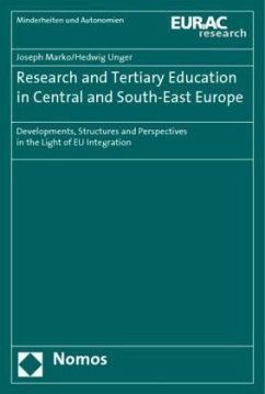 Research and Tertiary Education in Central and South-East Europe - Marko, Joseph;Unger, Hedwig