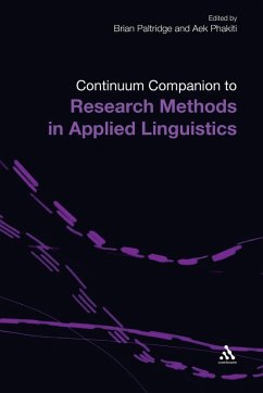 Cover Continuum Companion to Research Methods in Applied Linguistics