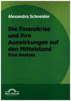 Die Finanzkrise und ihre Auswirkungen auf den Mittelstand - Schneider, Alexandra