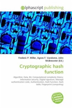 Cryptographic hash function