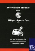 Instruction Manual for the MG Midget Sports Car