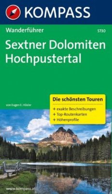 Kompass Wanderführer Sextner Dolomiten, Hochpustertal - Hüsler, Eugen E.