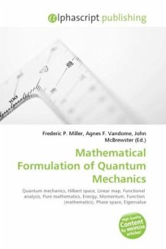 Mathematical Formulation of Quantum Mechanics