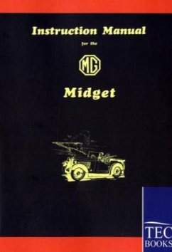 Instruction Manual for the MG Midget - Anonym, Anonym