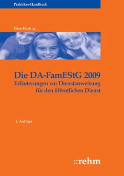 Die DA-FamEStG 2009 - Heß, Reiner; Ebeling, Thomas
