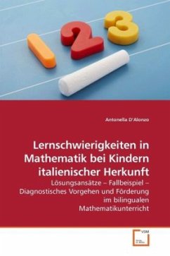 Cover Lernschwierigkeiten in Mathematik bei Kindern italienischer Herkunft