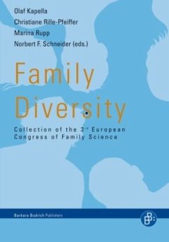 Family Diversity - Collection of the 3rd European Congress of Family Science - Family Diversity