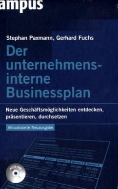 Der unternehmensinterne Businessplan, m. CD-ROM - Paxmann, Stephan A.;Fuchs, Gerhard