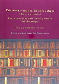 Valoración y tasación del libro antiguo : (textos y materiales)