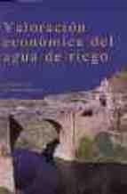 Cover Valoración económica del agua de riego