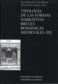 Tipología de las formas narrativas breves románicas medievales III
