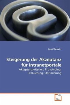 Steigerung der Akzeptanz für Intranetportale - Theissler, René