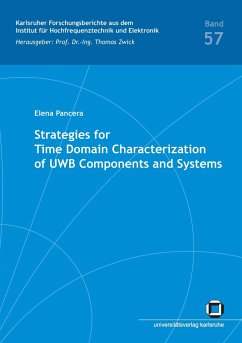 Strategies for Time Domain Characterization of UWB Components and Systems - Pancera, Elena