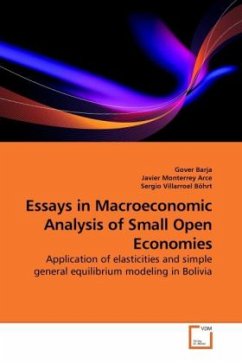 Essays in Macroeconomic Analysis of Small Open Economies - Barja, Gover