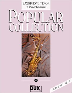 Popular Collection, Saxophone Tenor + Piano/Keyboard