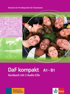 DaF kompakt / Lehrbuch mit 2 Audio-CDs (A1-B1) - Braun, Birgit;Doubek, Margit;Frater, Andrea